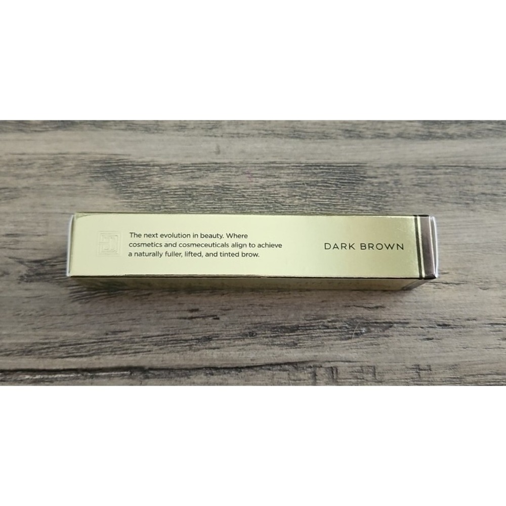 BROW CODE Tinted Multi Peptide Gel 4.5 g 0.15 oz in Dark Brown NEW IN BOX - Picture 3 of 4